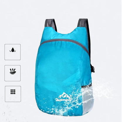 Outdoor Hiking Bag 20L Lightweight Portable Backpack Foldable Waterproof Folding Ultralight Pack for Women Men Travelling Hiking