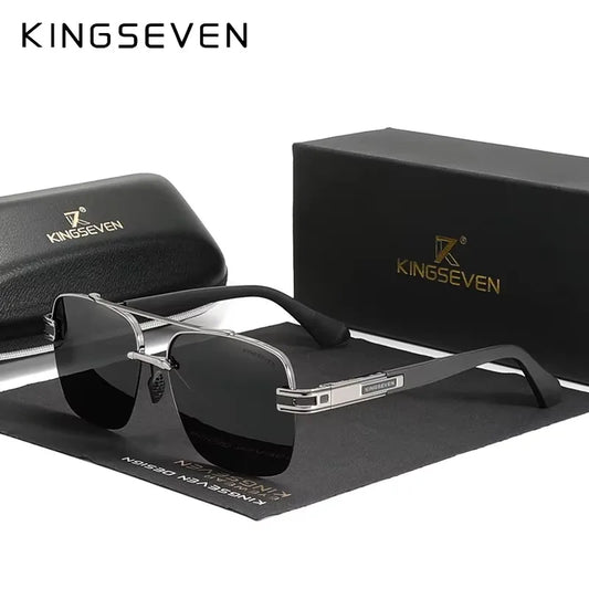 KINGSEVEN 2024 Brand New Design Sunglasses For Men Polarized Gradient Sun Glasses Women Eyewear Square Retro Eyewear Okulary