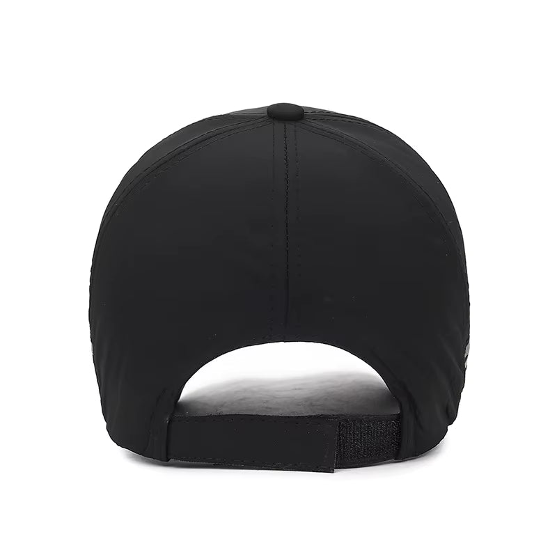 Men'S Peaked Cap Adjustable Breathable Sports Cap Long Brim Sunscreen Baseball Cap for Men Fashion Boy Snapback Hat Caps